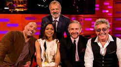 Dwayne Johnson, Naomie Harris, Martin Freeman, Roger Daltrey