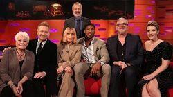 Dame Judi Dench, Sir Kenneth Branagh, Anthony Joshua, Noomi Rapace, Greg Davies, Claire Richards