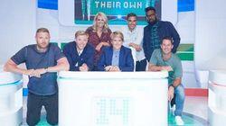 Clare Balding, Rob Beckett, Chemmy Alcott, Harry Winks