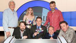 Warwick Davis, Hugh Dennis, Katherine Ryan, John Simpson