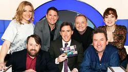 Bob Mortimer, Gabby Logan, Katherine Parkinson, Steve Backshall