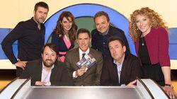 Rhod Gilbert, Kelly Hoppen, Carol Vorderman, Hal Cruttenden