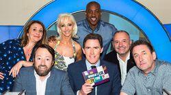 Dion Dublin, Debbie McGee, Bob Mortimer, Lucy Porter