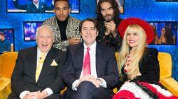 Mel Brooks, Lewis Hamilton, Russell Brand, Paloma Faith