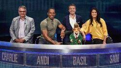 Sam Quek, Basil Brush, Andi Peters, Charlie Higson