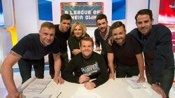 Wojciech Szczesny, Alex Brooker, Jennifer Saunders