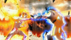 The Peak Fighting Spirit! Ikki vs. Aegaeon!