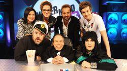 Warwick Davis, Tom Fletcher, Emma Willis, Alfie Boe, Chris Ramsey