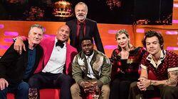 Dwayne Johnson, Kevin Hart, Jodie Whittaker, Michael Palin, Harry Styles