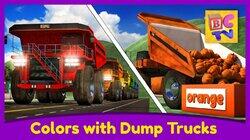 Learn Colors with Dump Trucks Part 1