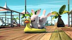 Flight of the Rabbids / The Rabbid Who Fell to Earth / Holy Rabbid-Cow!