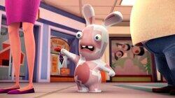 Get in Line, Rabbids! / Sticky Rabbid / Rabbid Test N°98002-c: the Platform